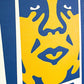 MUSTARD & NAVY ARROW LETTERPRESS